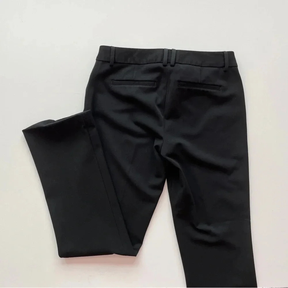 Express Columnist Stretch Ankle Mid Rise Size 2S Black Pants - Picture 7 of 10